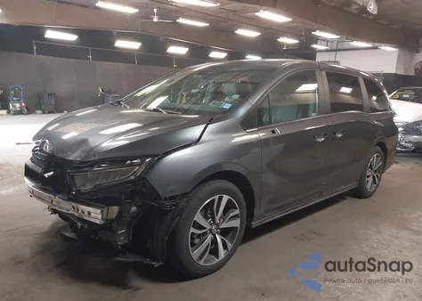 2024 Honda Odyssey Touring из США, поврежденный, VIN 5FNRL6H84RB035974